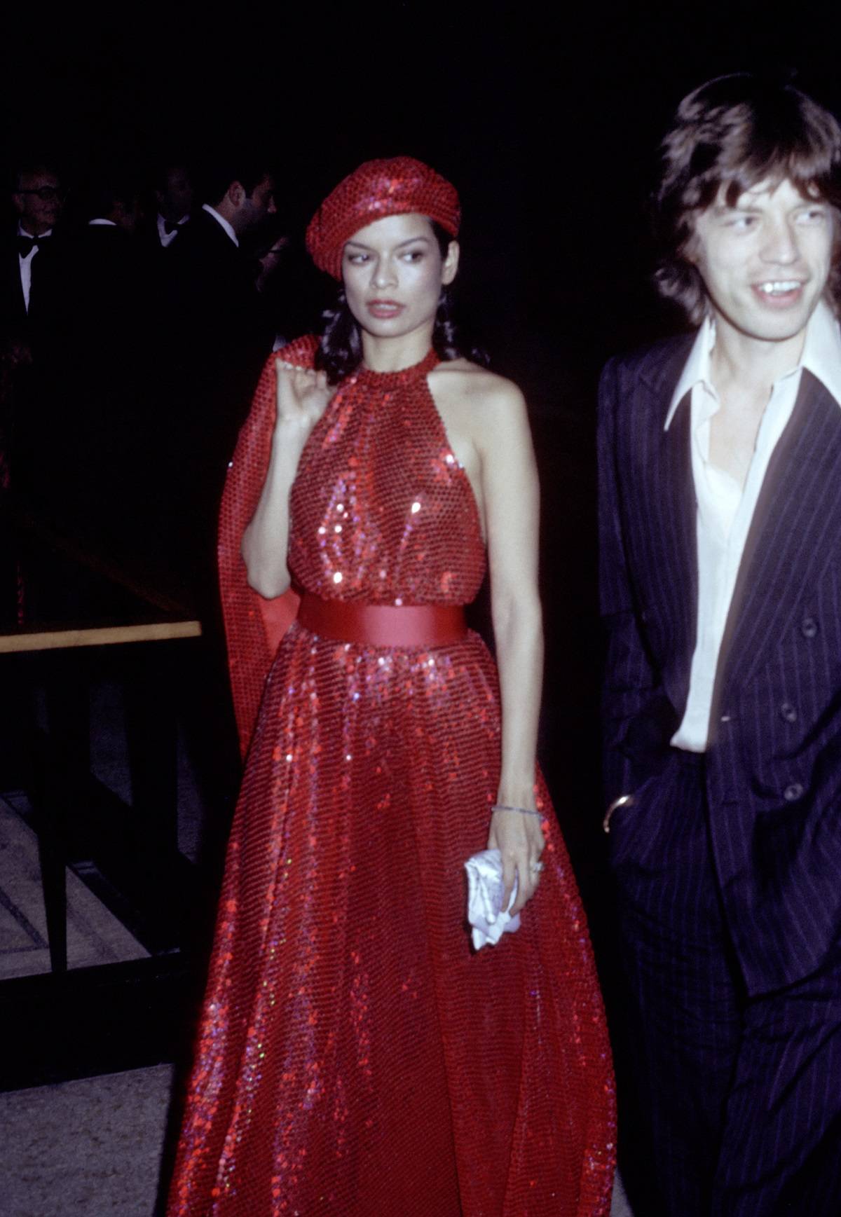 Bianca Jagger, 1974 rok , Fot. Ron Galella, Getty Images 