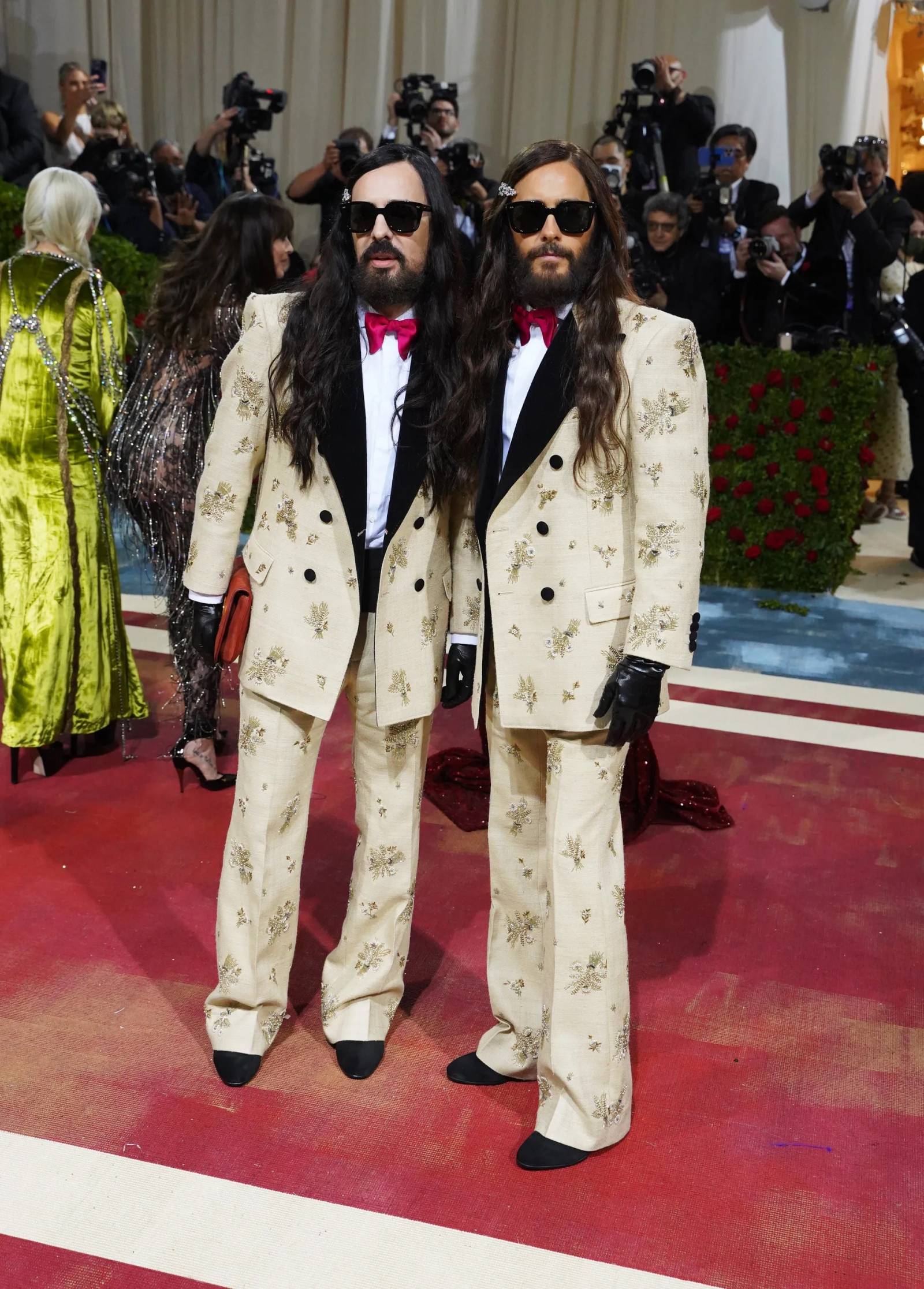 Jared Leto i Alessandro Michele w Gucci, 2022