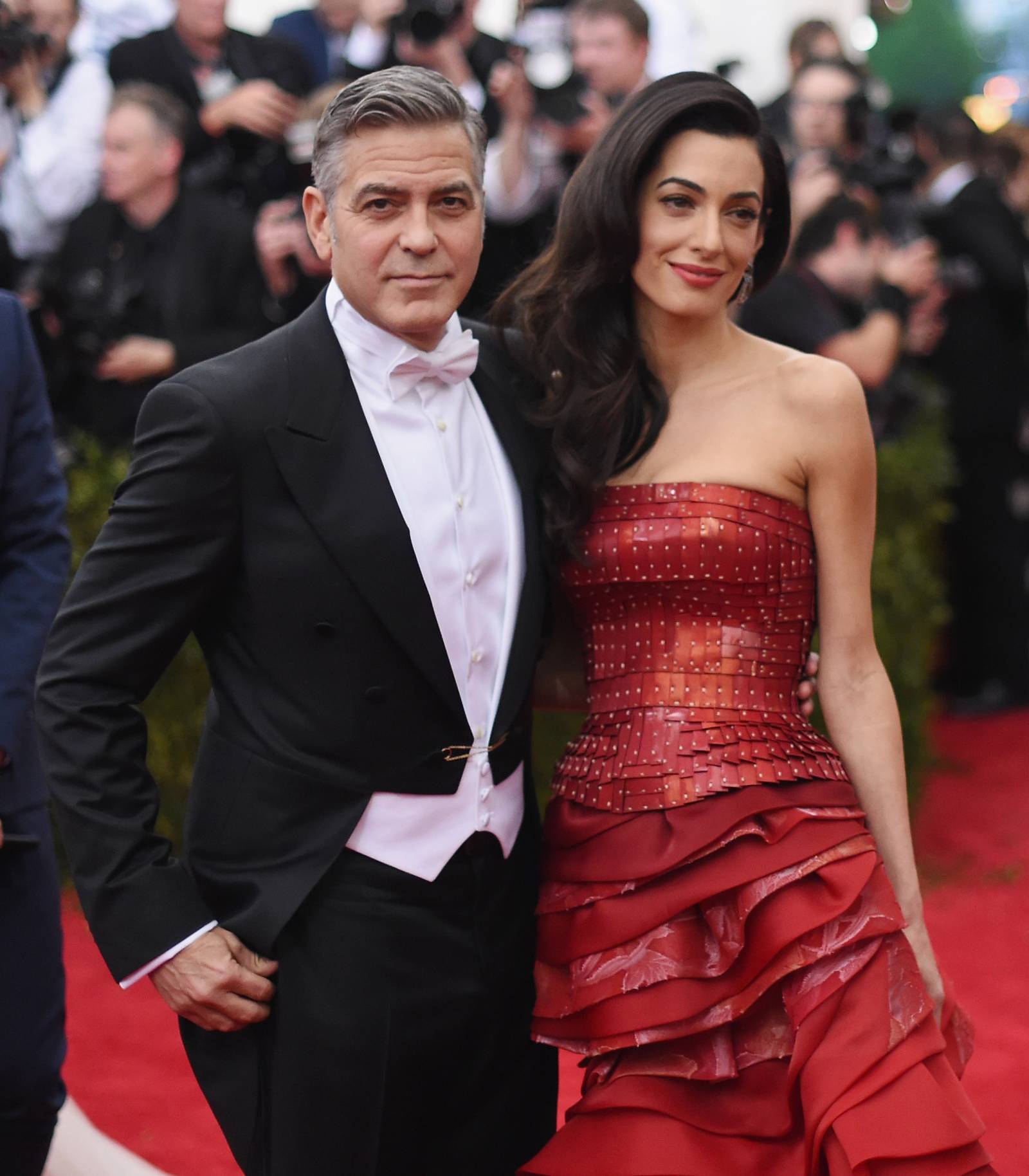 George Clooney (i Amal Clooney), 2015