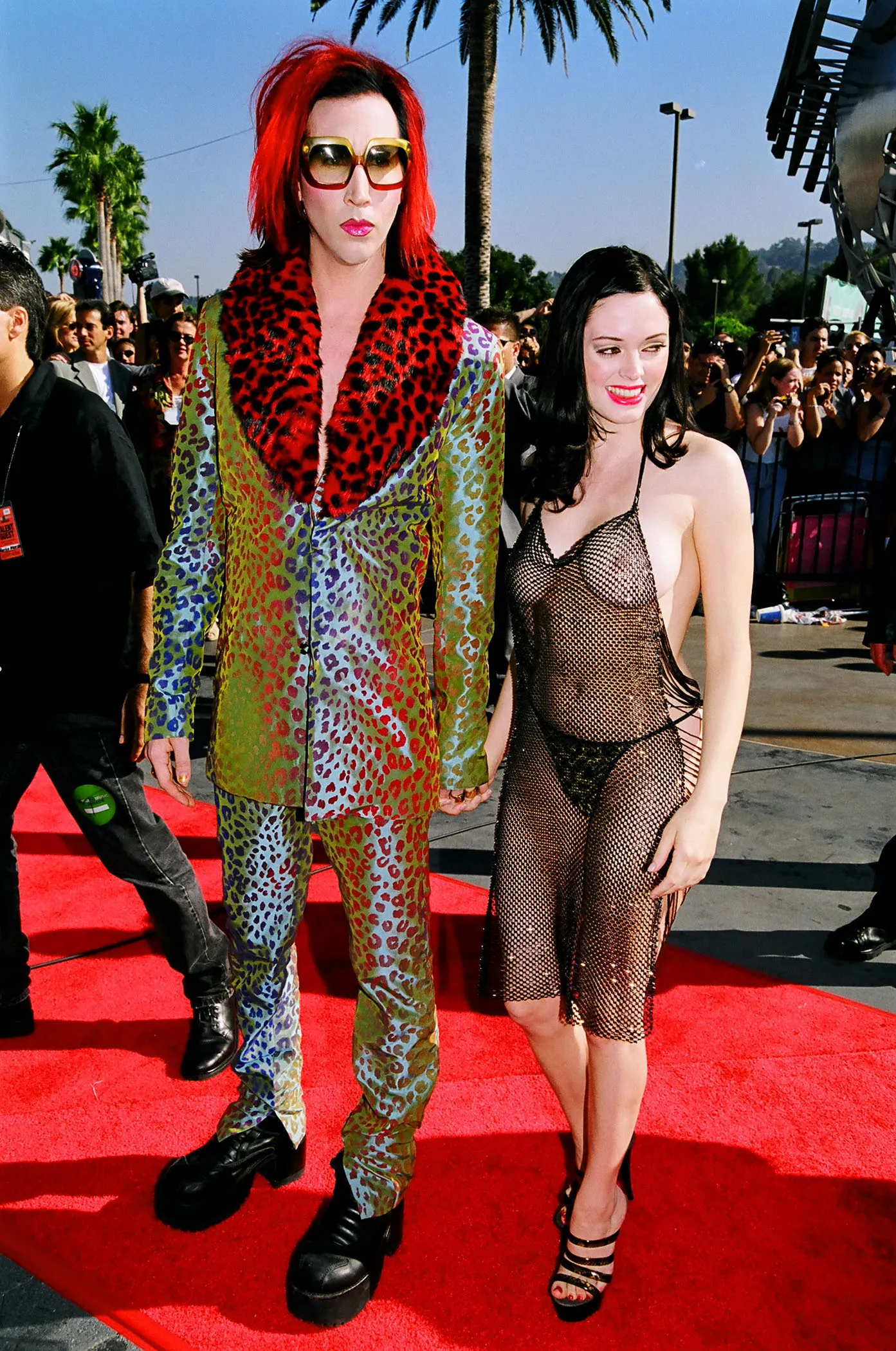Marilyn Manson and Rose McGowan, 1998