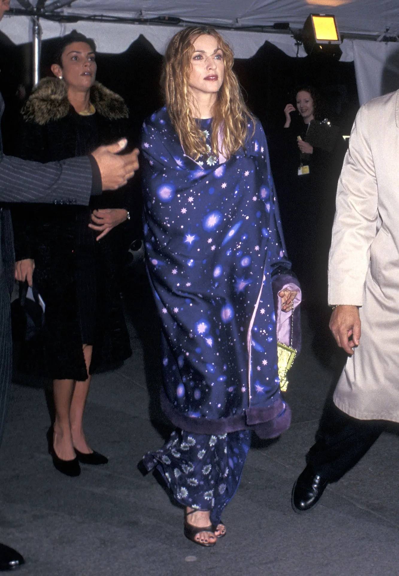 Madonna na MET Gali w 1997 r. w sukni Versace