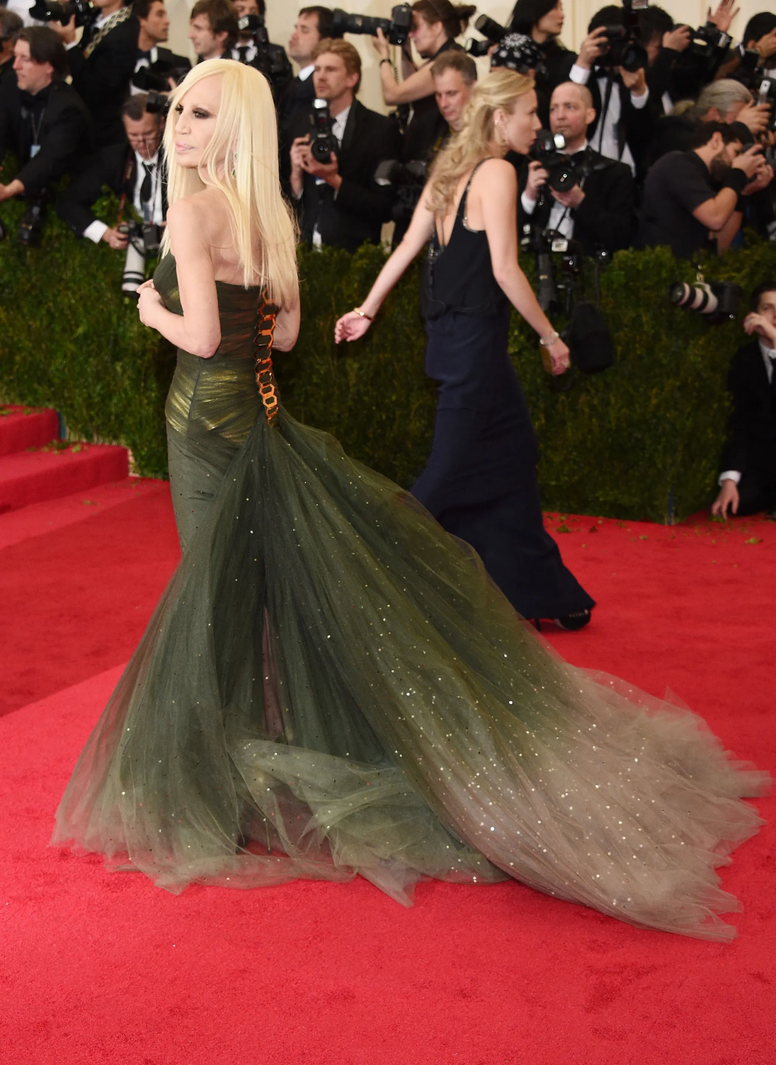 Donatella Versac w Versace, 2014