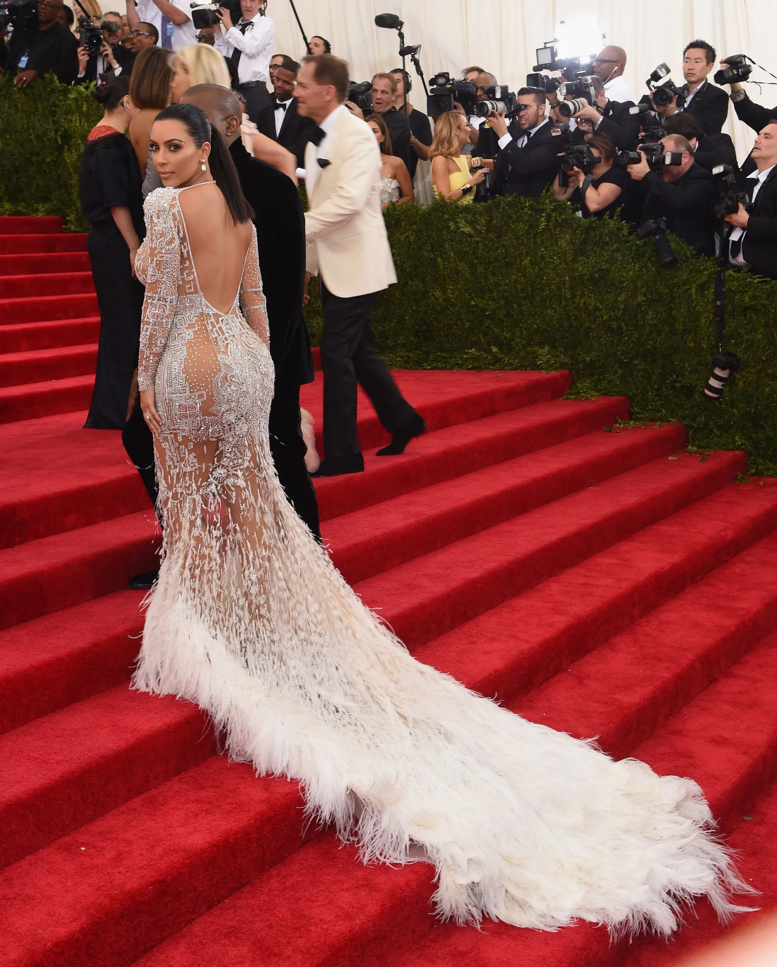 Kim Kardashian West w Roberto Cavalli, 2015 