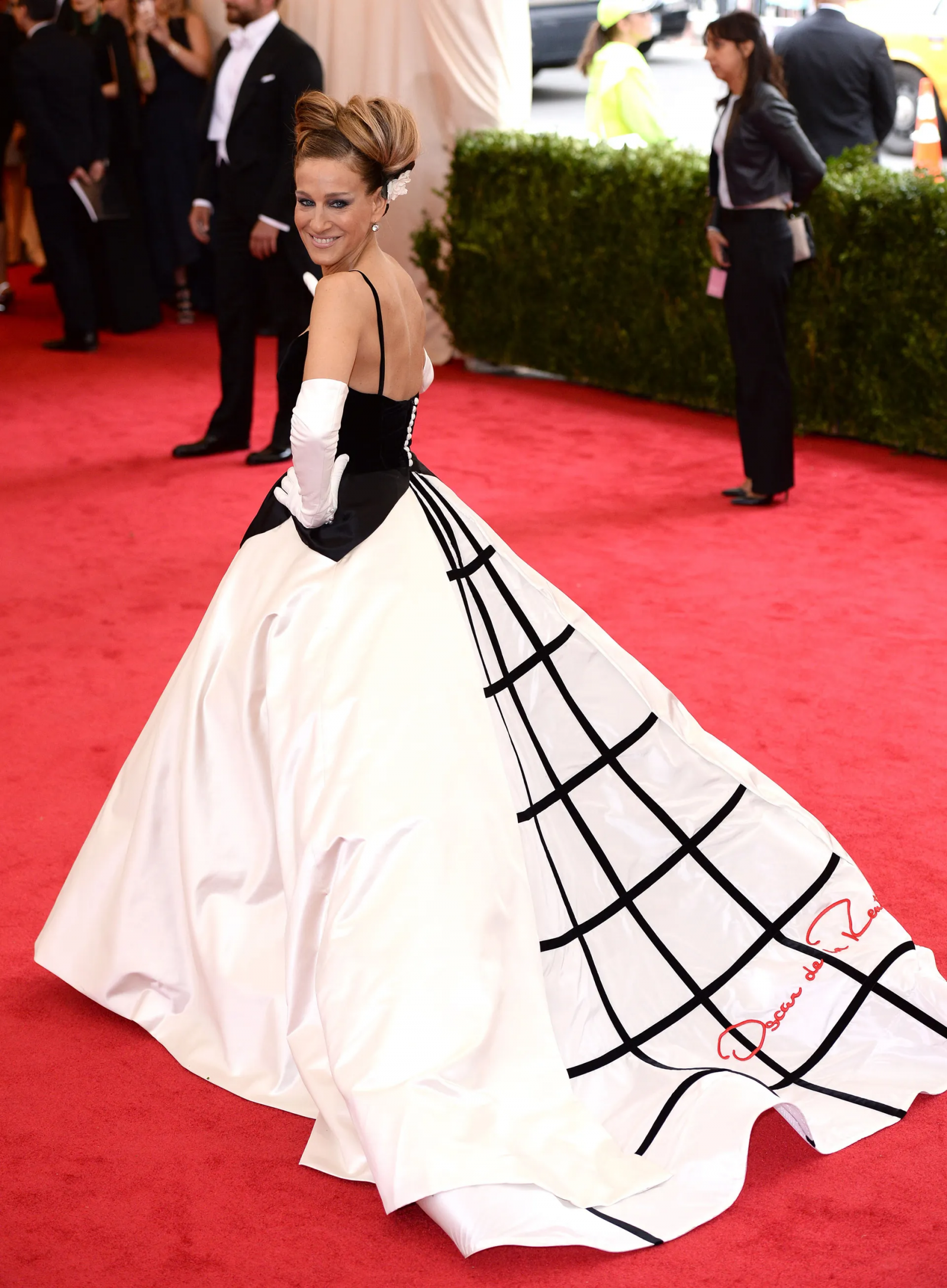 Sarah Jessica Parker w Oscar de la Renta, 2014 