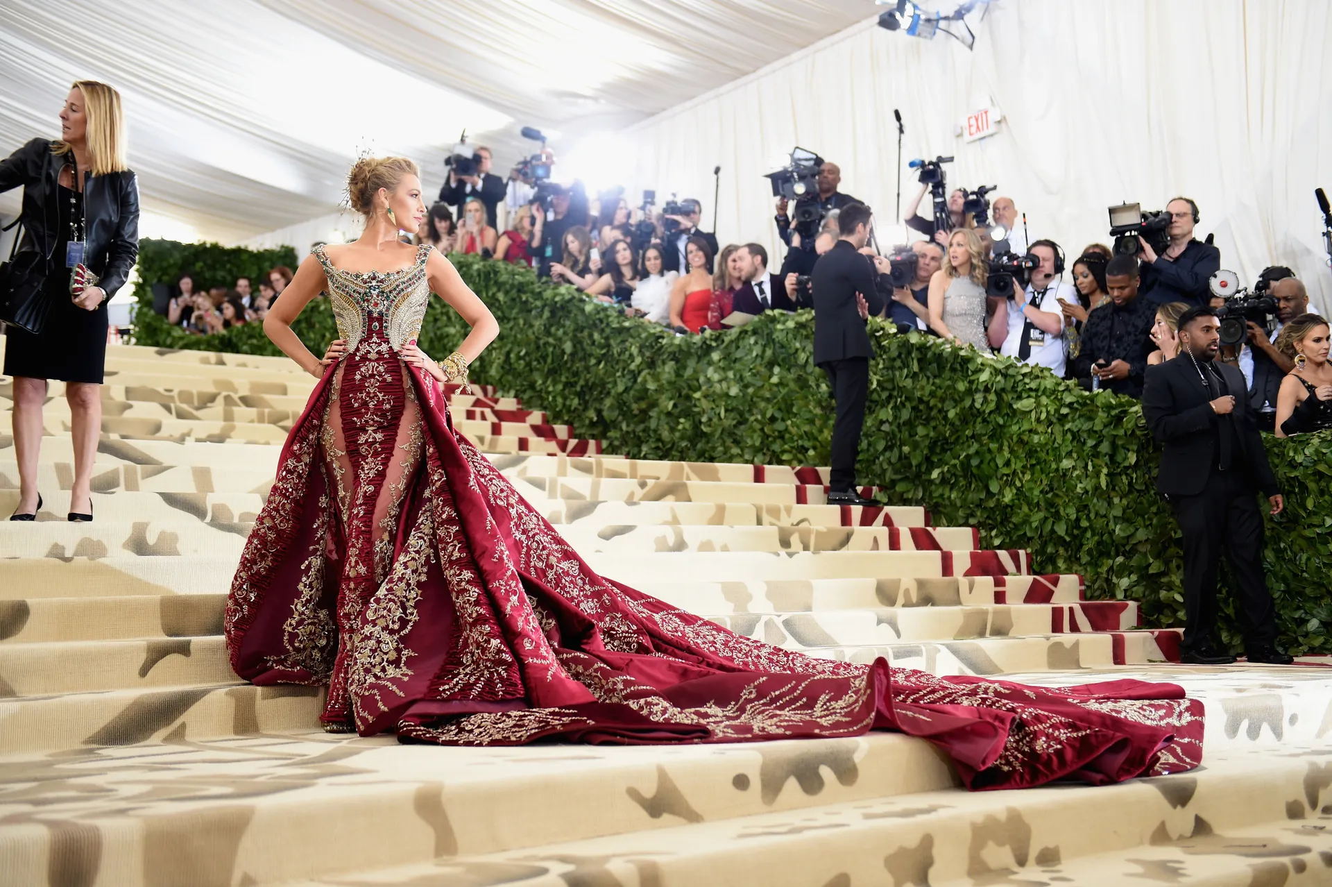 Blake Lively w Versace, 2018