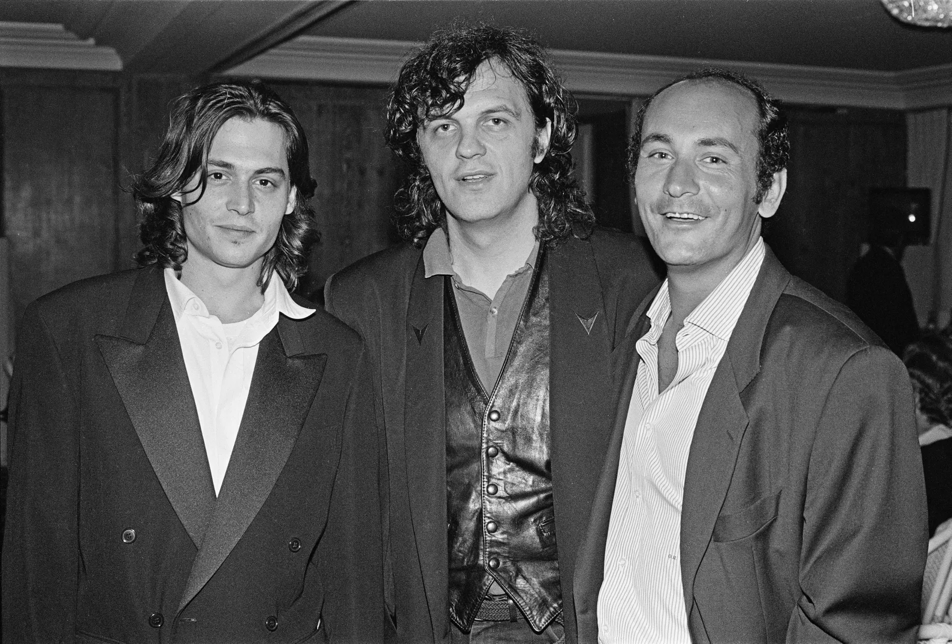 5. Johnny Depp i Emir Kusturica w Cannes w 1984 roku