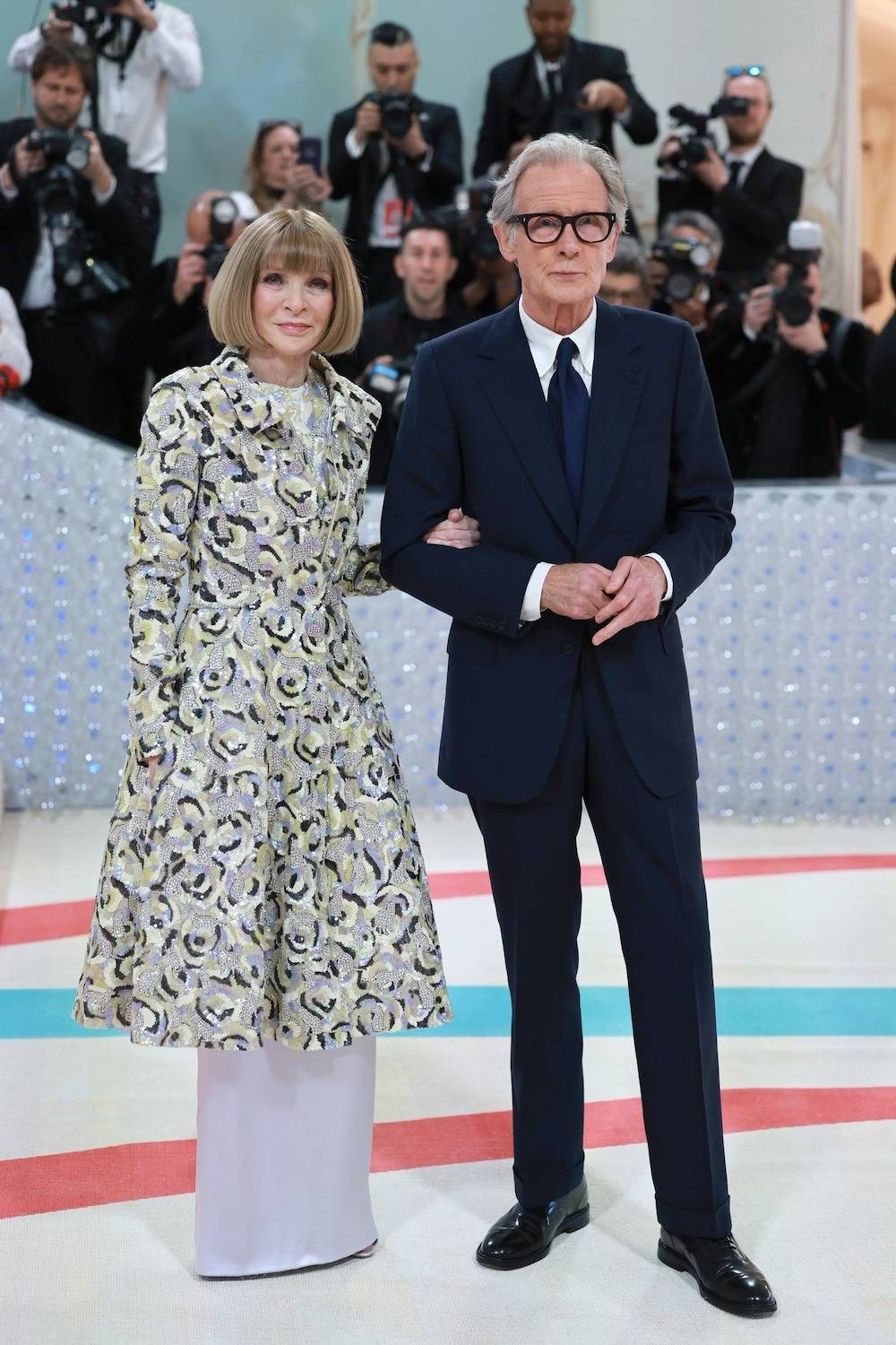 Anna Wintour i Bill Nighy