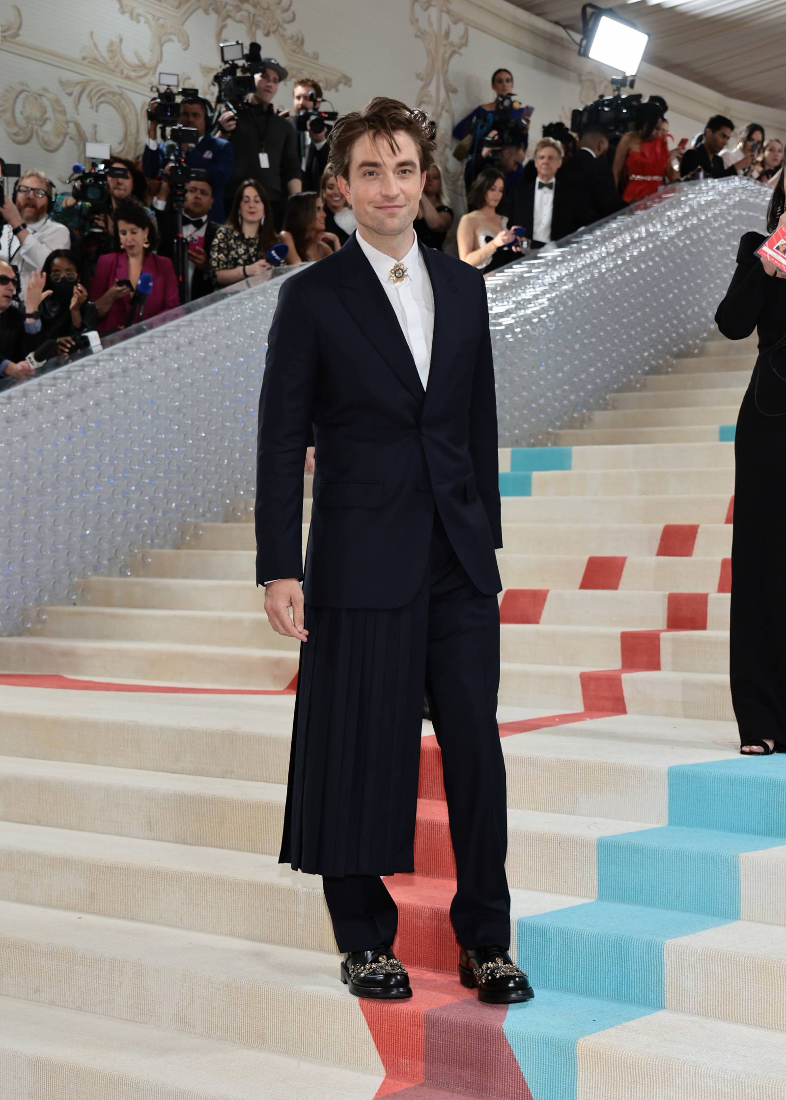 Robert Pattinson w stylizacji Dior