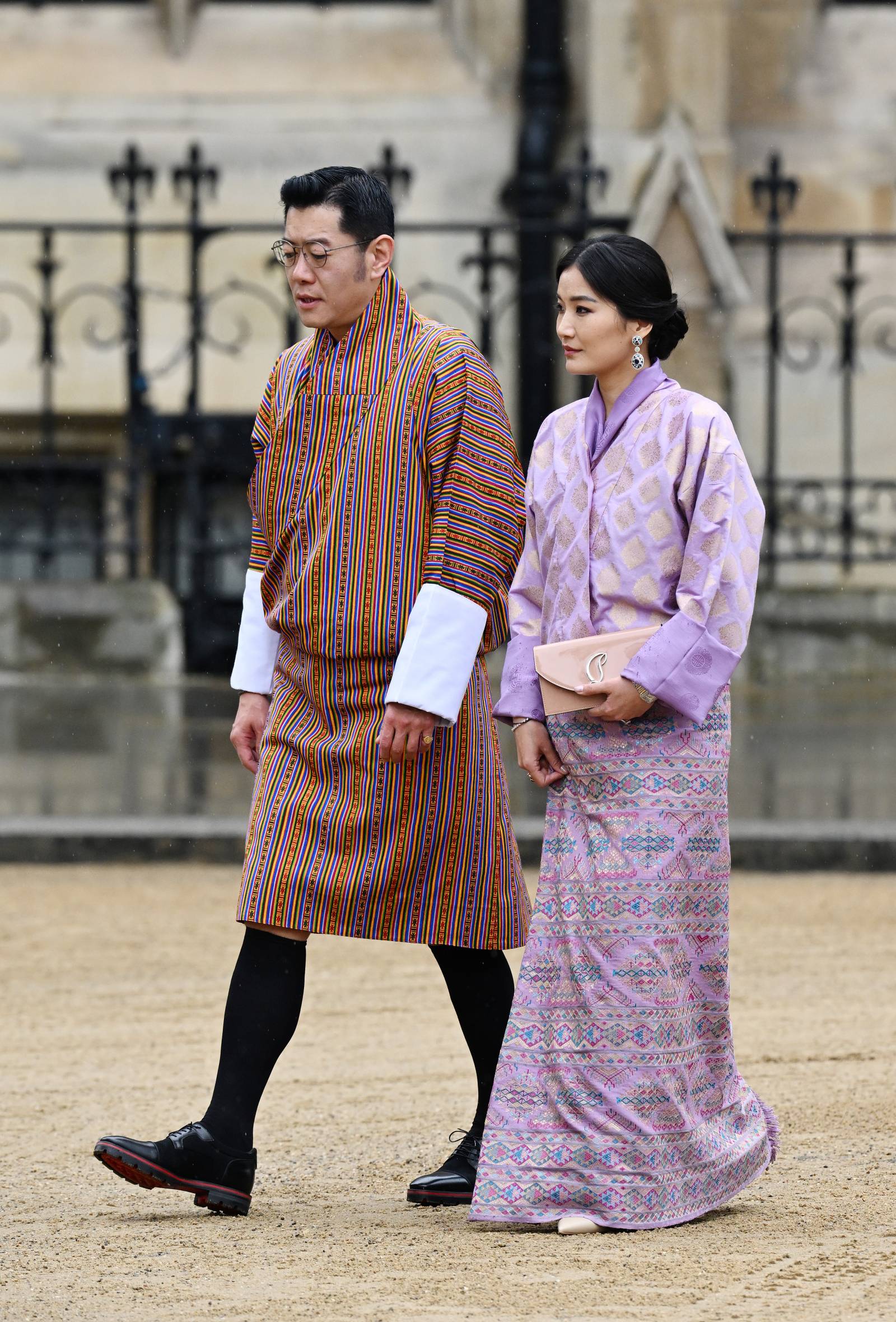 Jigme Khesar Namgyel Wangchuck i Jetsun Pema, król i królowa Bhutanu