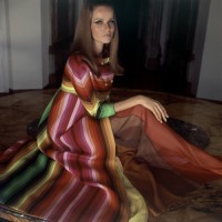 Veruschka na łamach Vogue'a, 1966  rok, Fot. Henry Clarke/Condé Nast / Getty Images