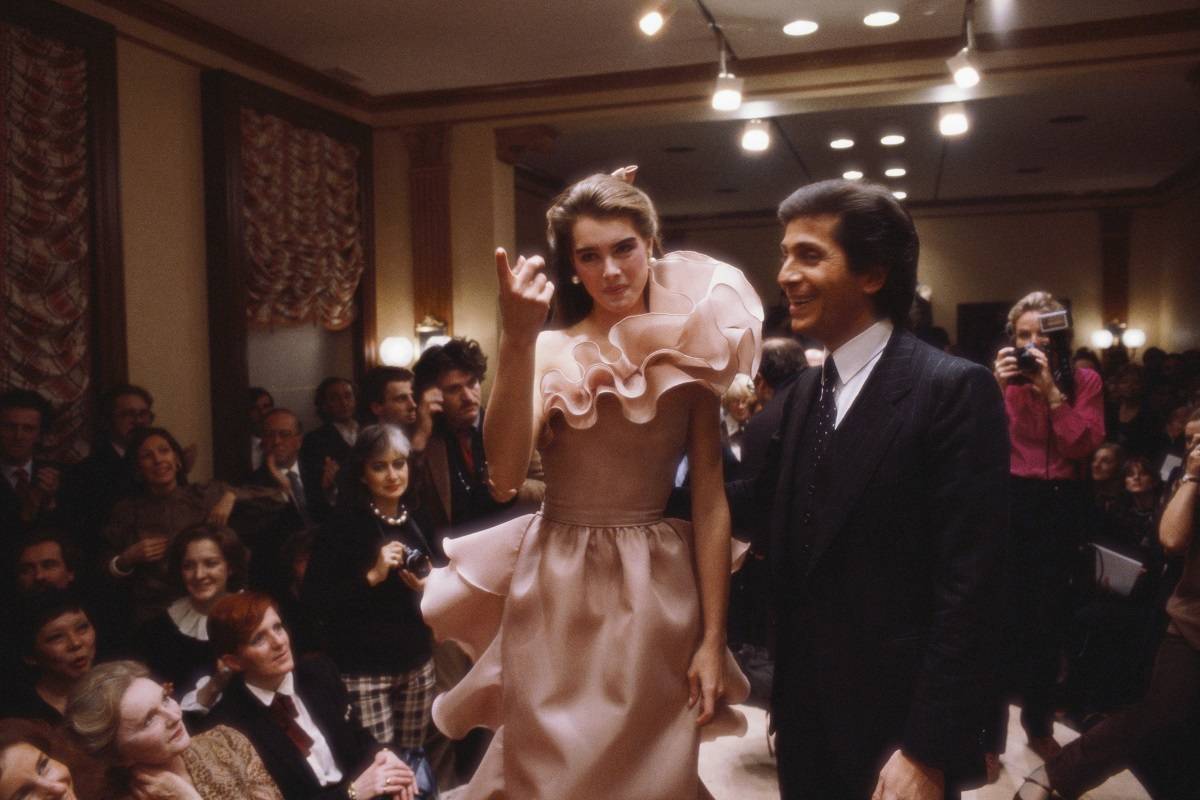 Brooke Shields i Valentino Garavani w 1981 roku, Fot.  Vittoriano Rastelli / Getty Images