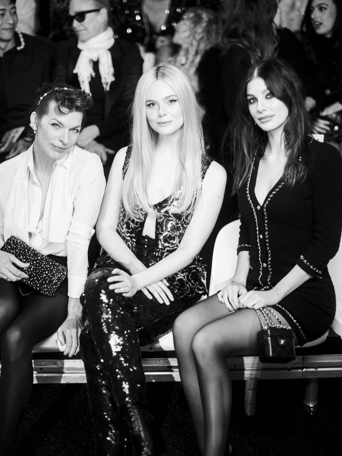 Milla Jovovich, Elle Fanning i Camila Morrone