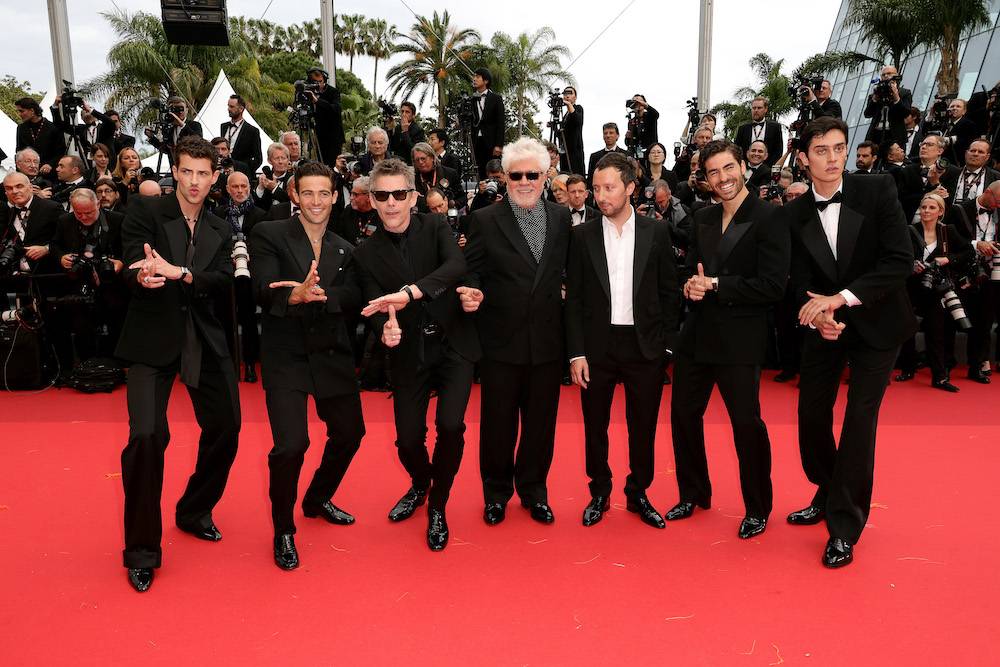 Manuel Rios, Jason Fernández, Ethan Hawke, Director Pedro Almodóvar, Anthony Vaccarello, José Condessa i George Steane