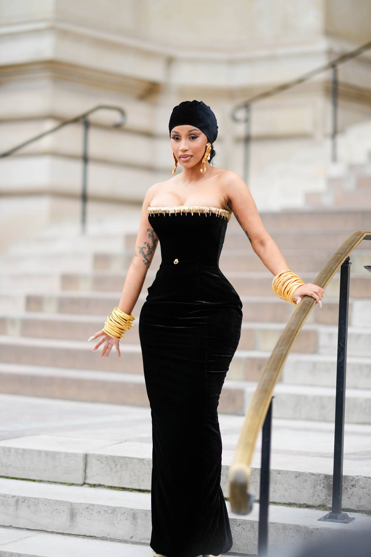 Cardi B na pokazie Schiaparelli