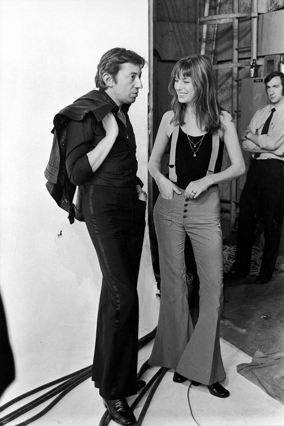 Serge Gainsbourg  i Jane Birkin, Paryż 1977 rok
