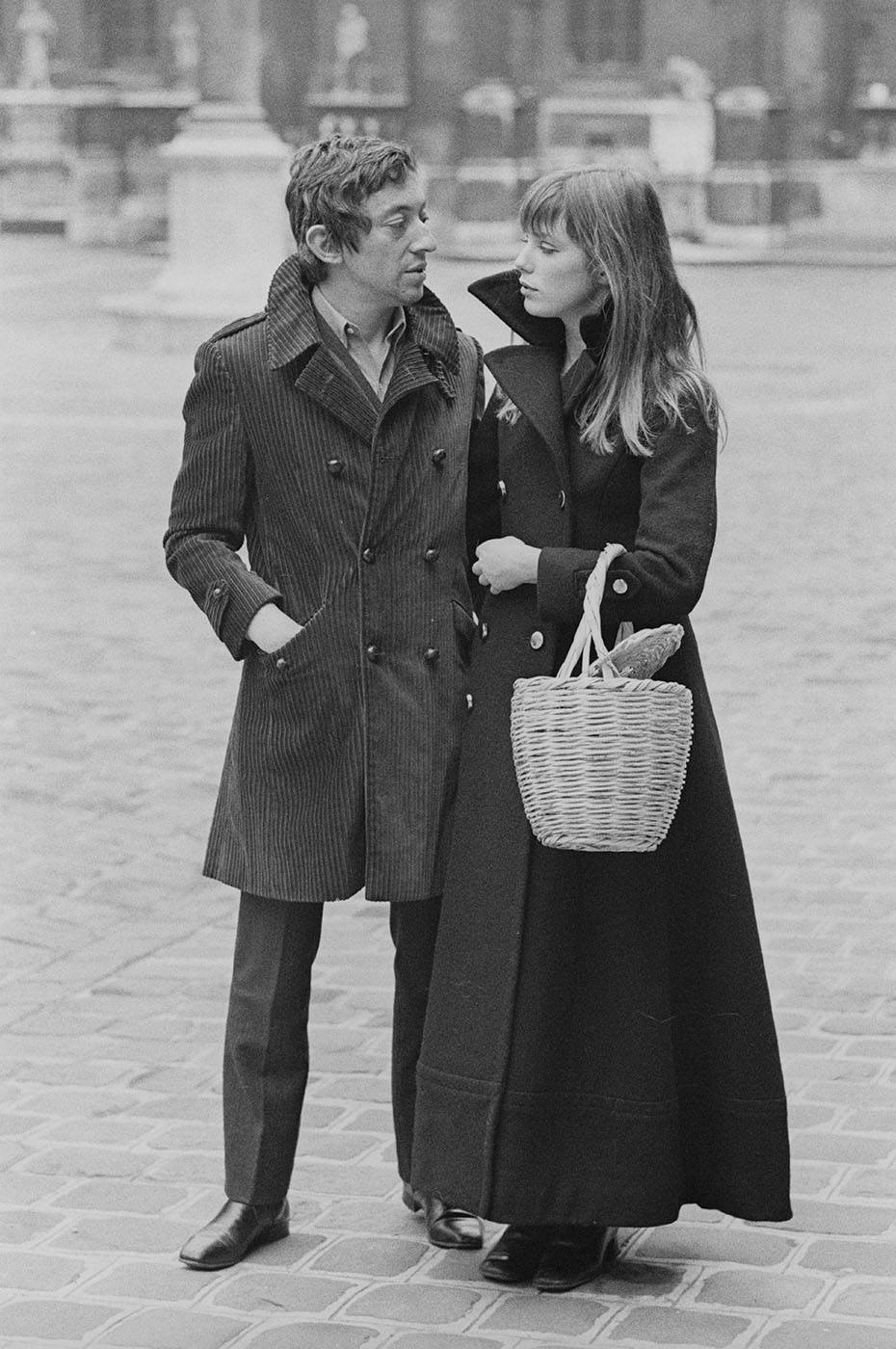 Serge Gainsbourg i Jane Birkin w Paryżu, 1969 rok