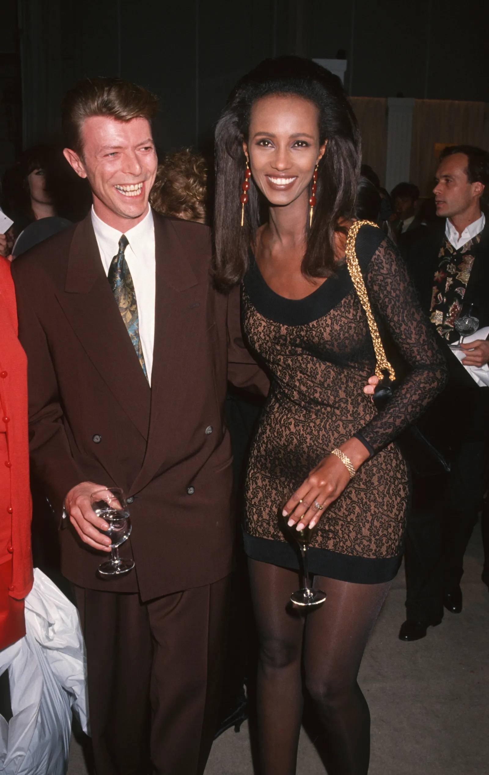 Iman i David Bowie