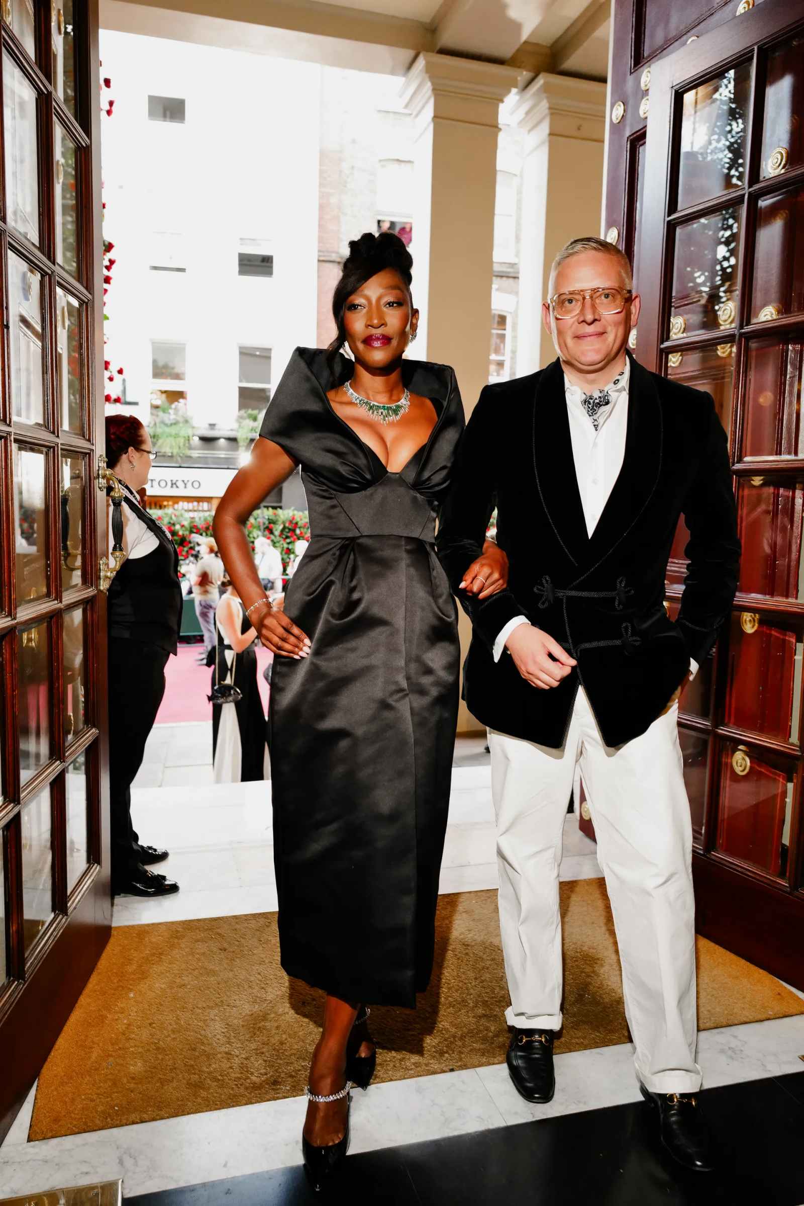 Vanessa Kingori i Giles Deacon