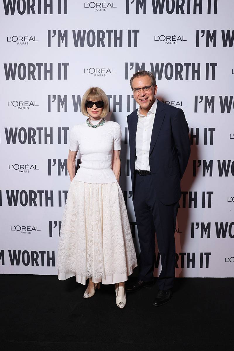 Anna Wintour i Alexis Perakis