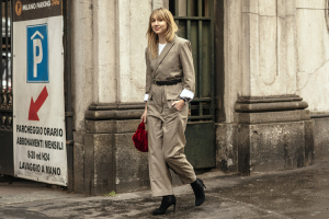 Street style: tydzień mody w Mediolanie jesień-zima 2018-2019, Fot. Asia Typek