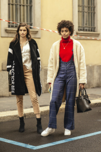 Street style: tydzień mody w Mediolanie jesień-zima 2018-2019, Fot. Asia Typek