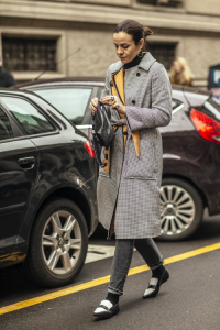 Street style: tydzień mody w Mediolanie jesień-zima 2018-2019, Fot. Asia Typek