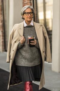 Street style: tydzień mody w Mediolanie jesień-zima 2018-2019, Fot. Asia Typek