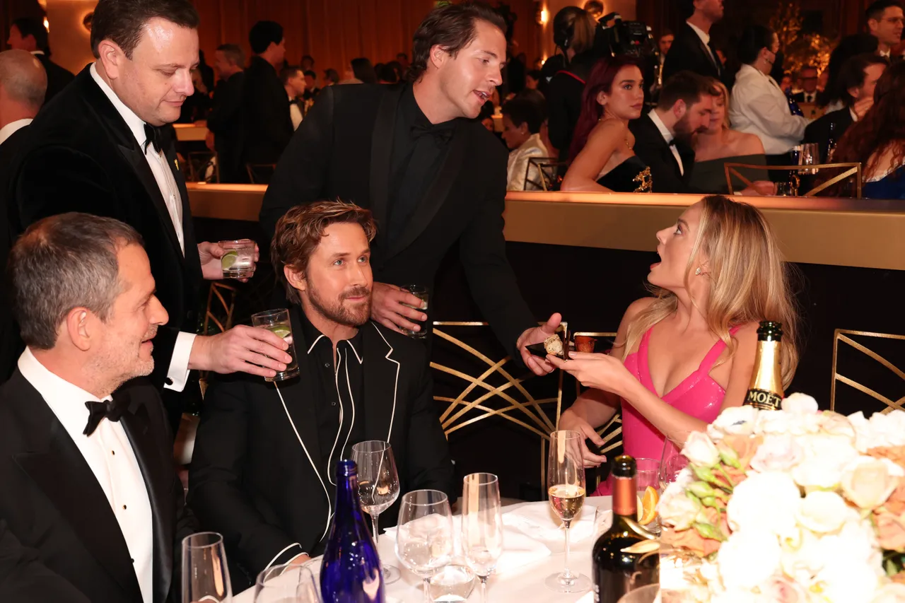 Ryan Gosling, Tom Ackerley i Margot Robbie