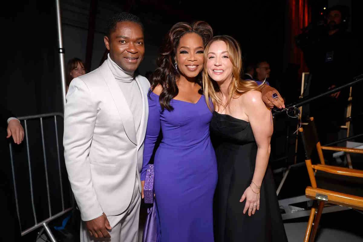 David Oyelowo, Oprah Winfrey i Kaley Cuoco