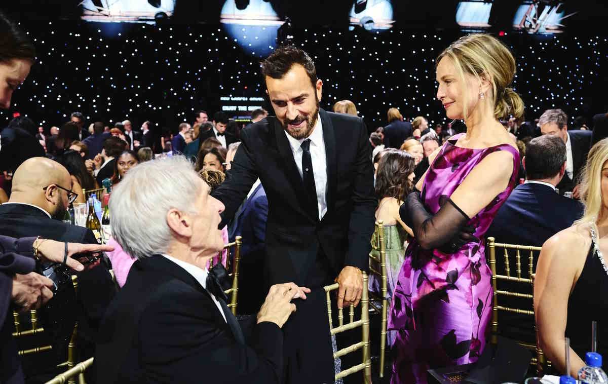 Harrison Ford, Justin Theroux i Calista Flockhart