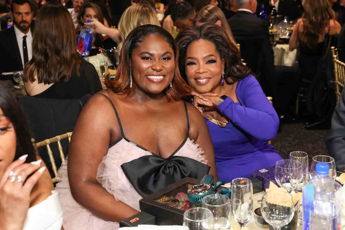 Danielle Brooks i Oprah Winfrey