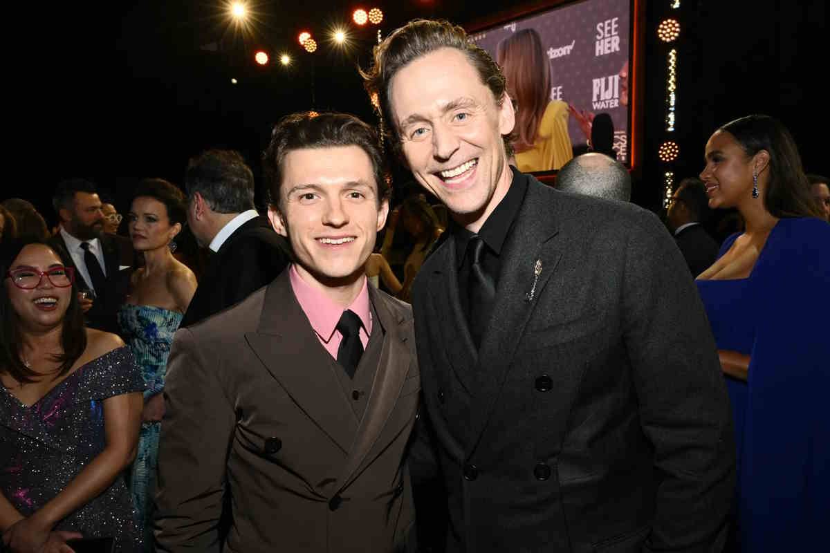 Tom Holland i Tom Hiddleston