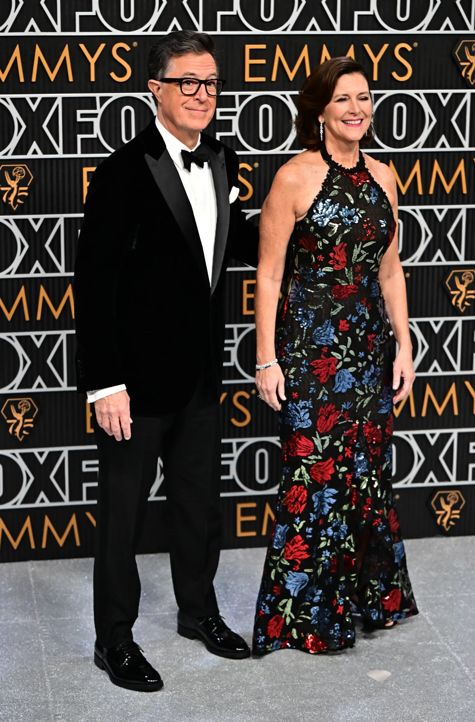 Stephen Colbert z żoną