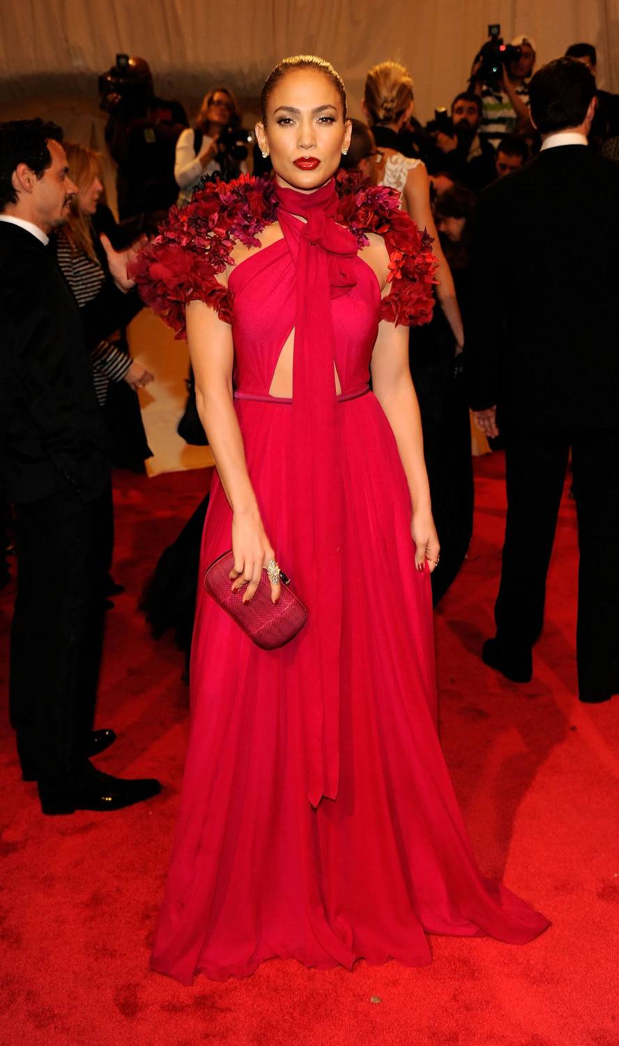 W projekcie Gucci na gali „Alexander McQueen: Savage Beauty”, 2011