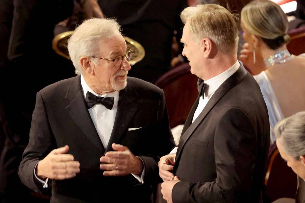 Steven Spielberg i Christopher Nolan