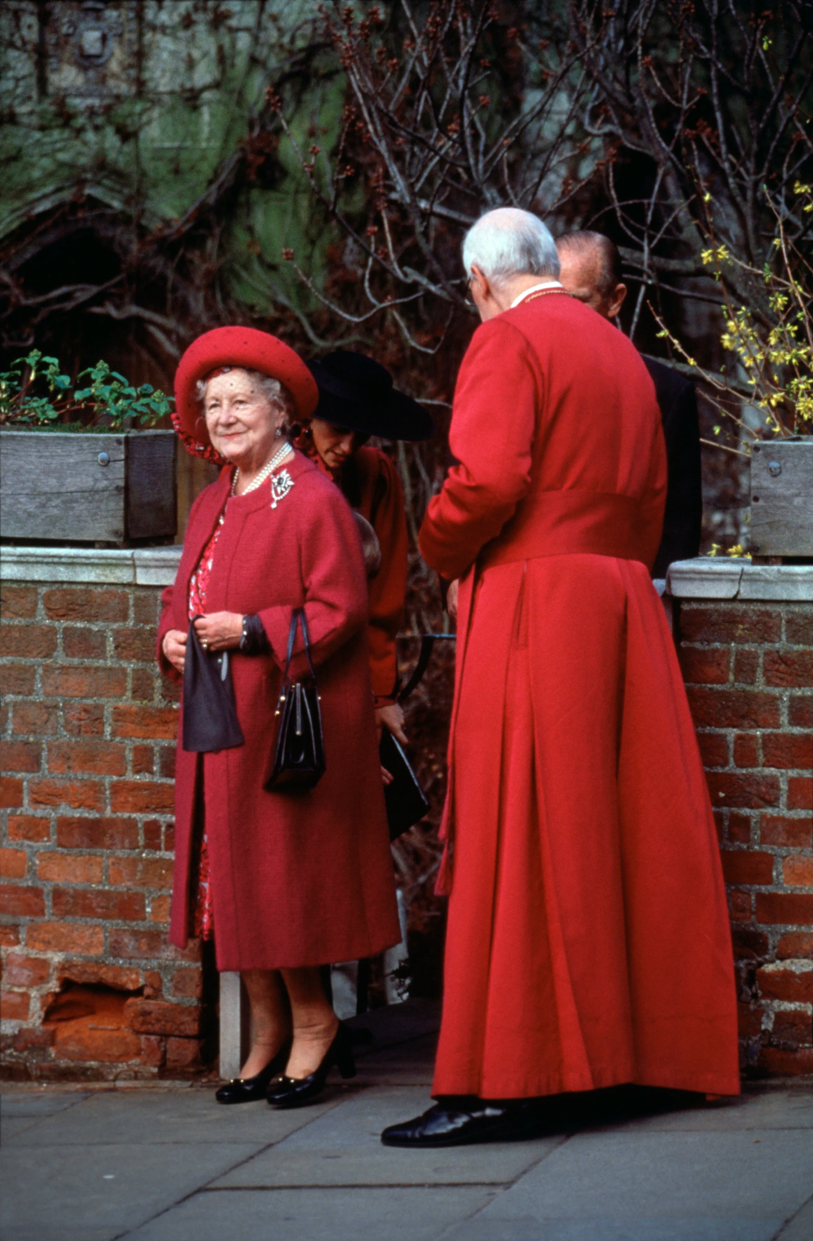 Królowa matka w 1989 r.