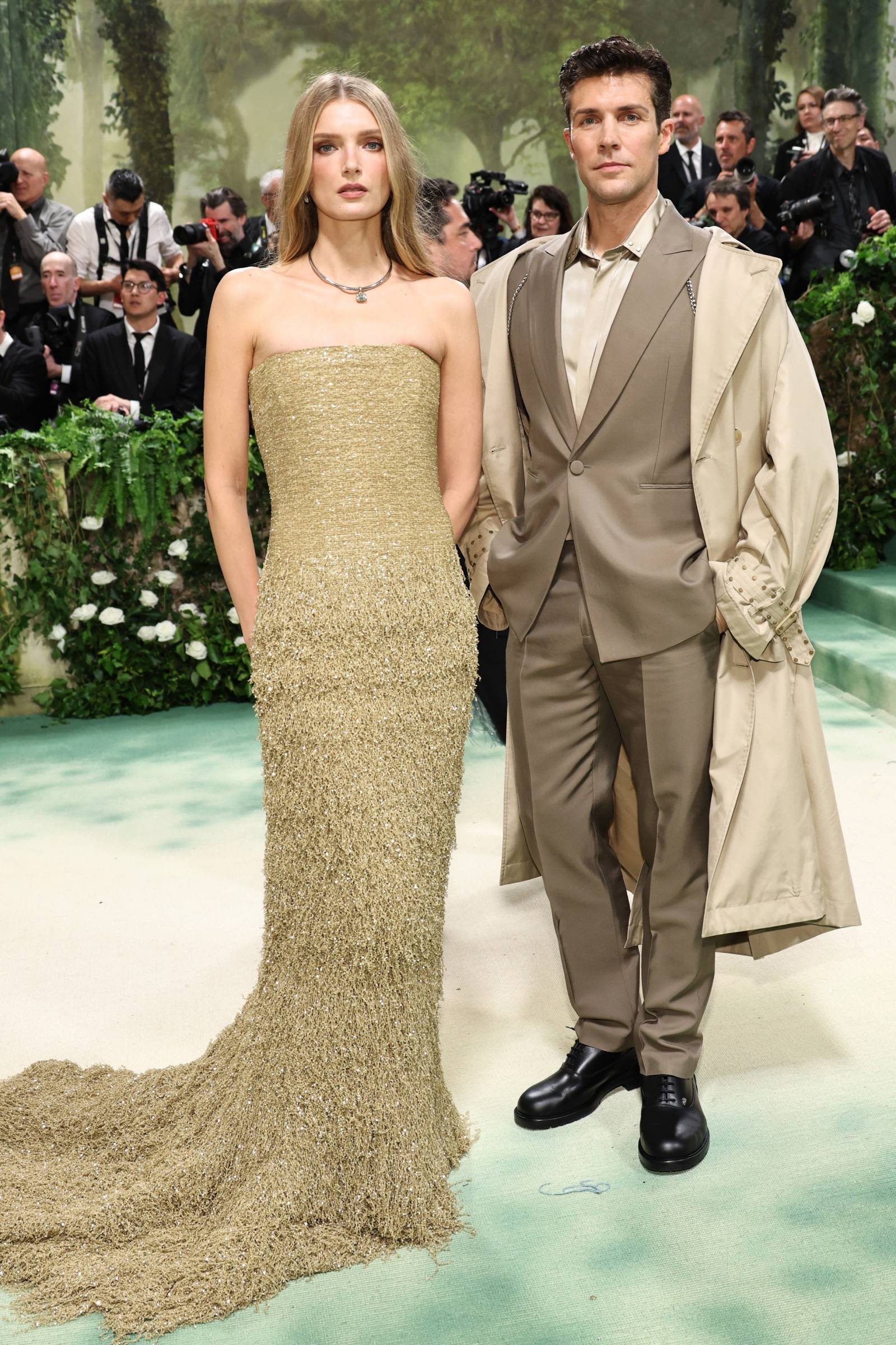 Charlotte Le Bon i Roberto Bolle