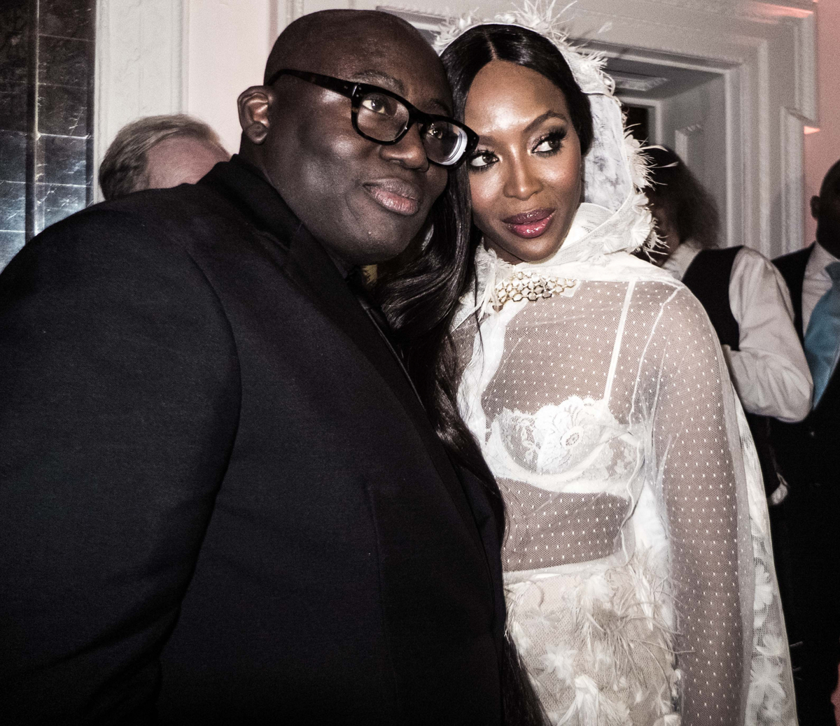 Edward Enninful i Naomi Campbell, Fot. Jacques Burga