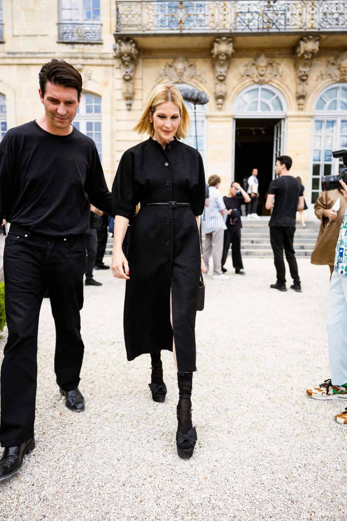 Kelly Rutherford na pokazie Dior haute couture na jesień 2024