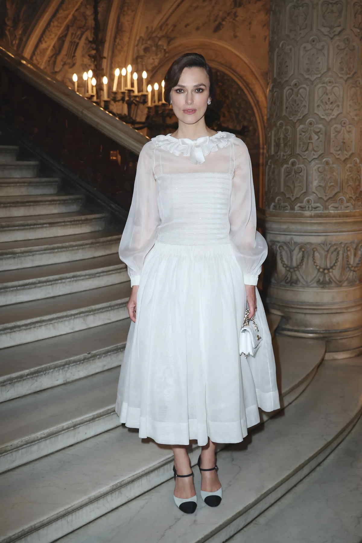 Keira Knightley na pokazie Chanel haute couture na jesień 2024