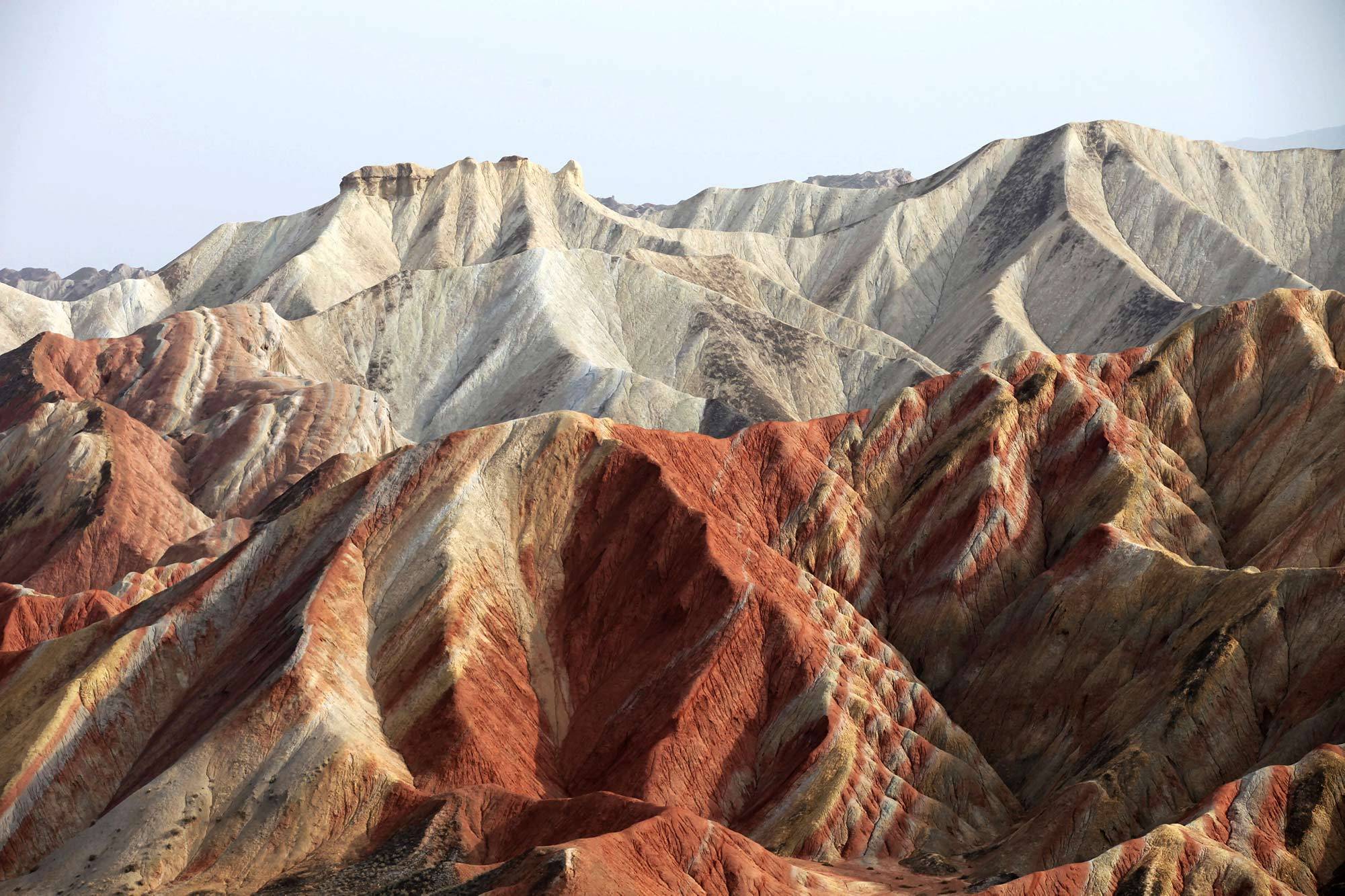 Narodowy Park Geologiczny Zhangye Danxia, Chiny, (Fot. Getty Images)