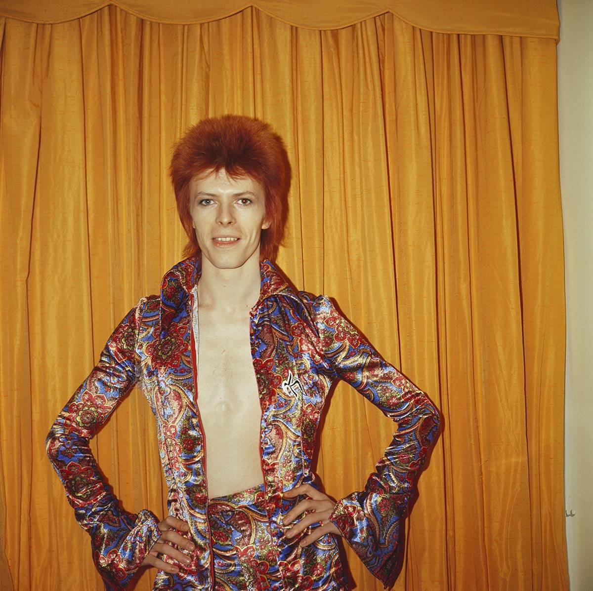 David Bowie jako Ziggy Stardust, 1973 rok, (Fot. Getty Images)