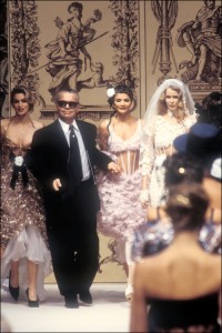Na pokazie Chanel w 1992 roku , Fot. EastNews