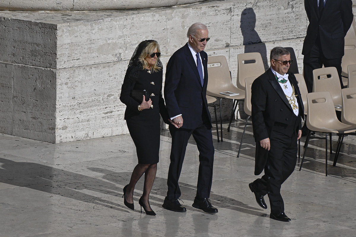 Była pierwsza dama Stanów Zjednoczonych Jill Biden i były prezydent Stanów Zjednoczonych Joe Biden