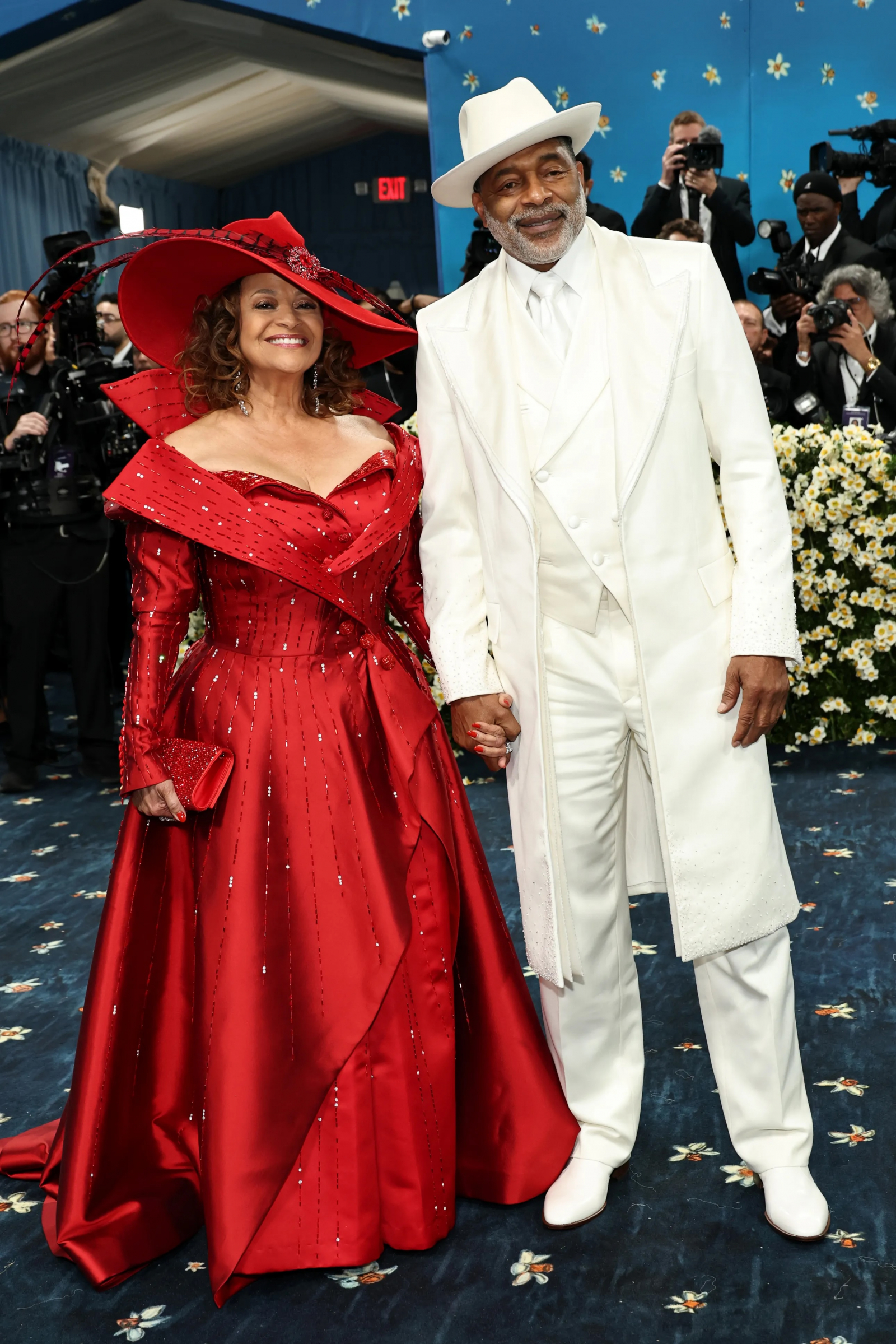 Debbie Allen i Norm Nixon