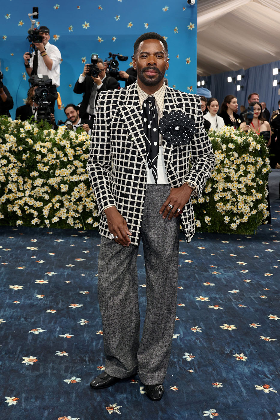 Colman Domingo w stylizacji Valentino