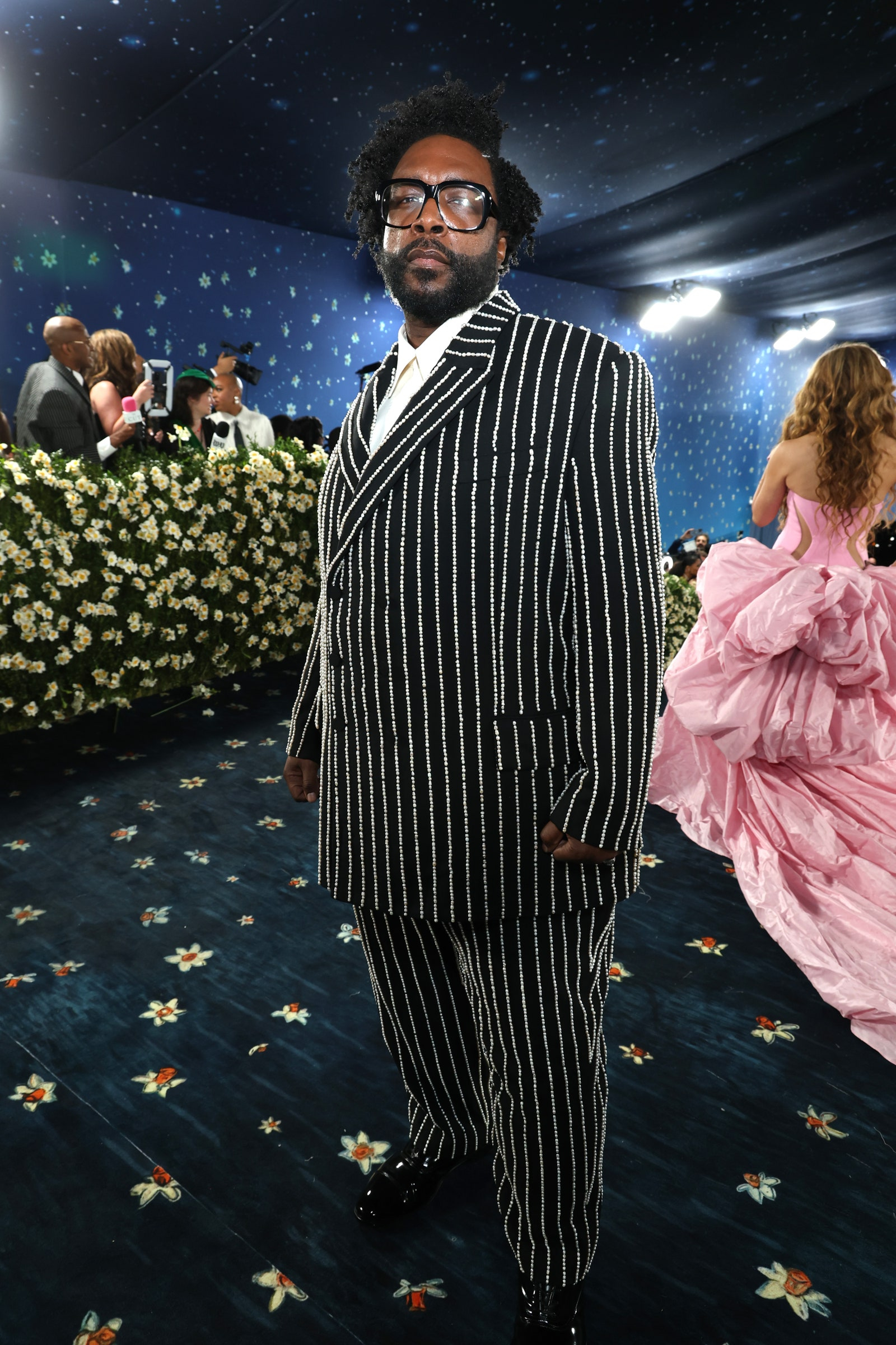 Questlove w stylizacji Gabrieli Hearst
