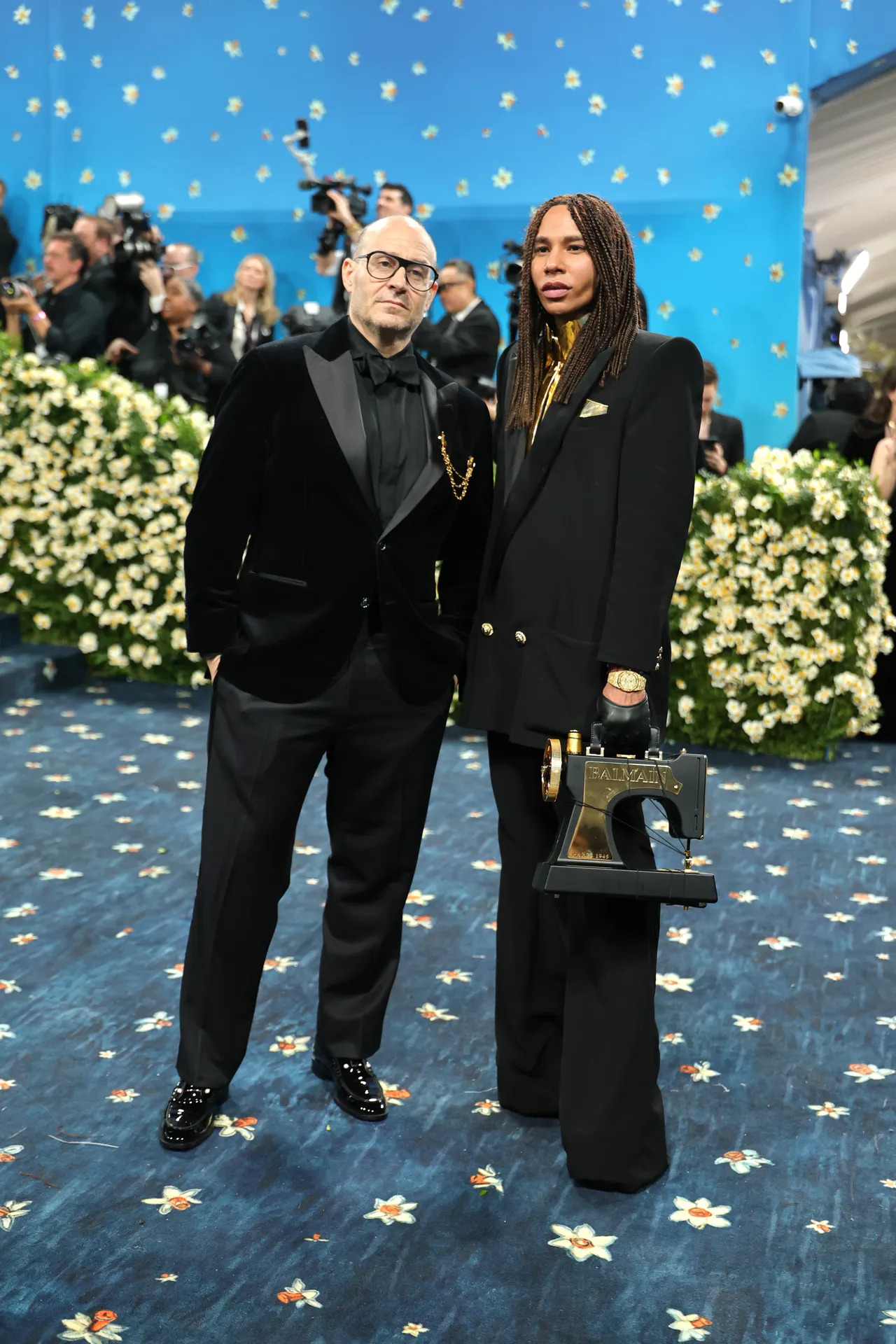 Marc Metrick i Olivier Rousteing