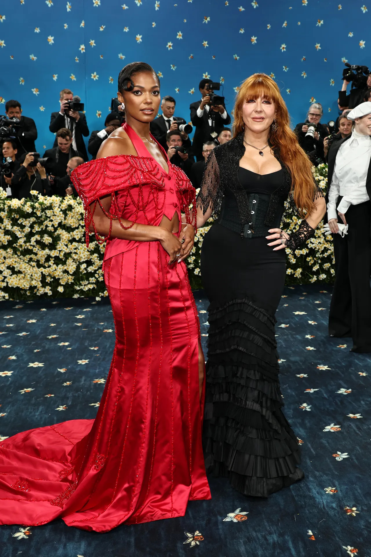 Gabby Thomas i Charlotte Tilbury