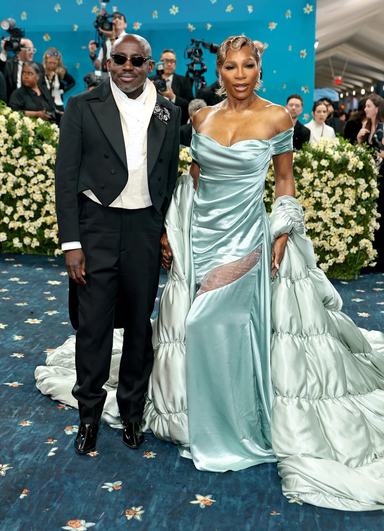 Edward Enninful i Serena Williams